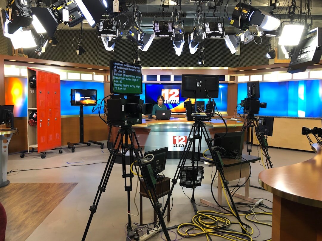 empty tv studio