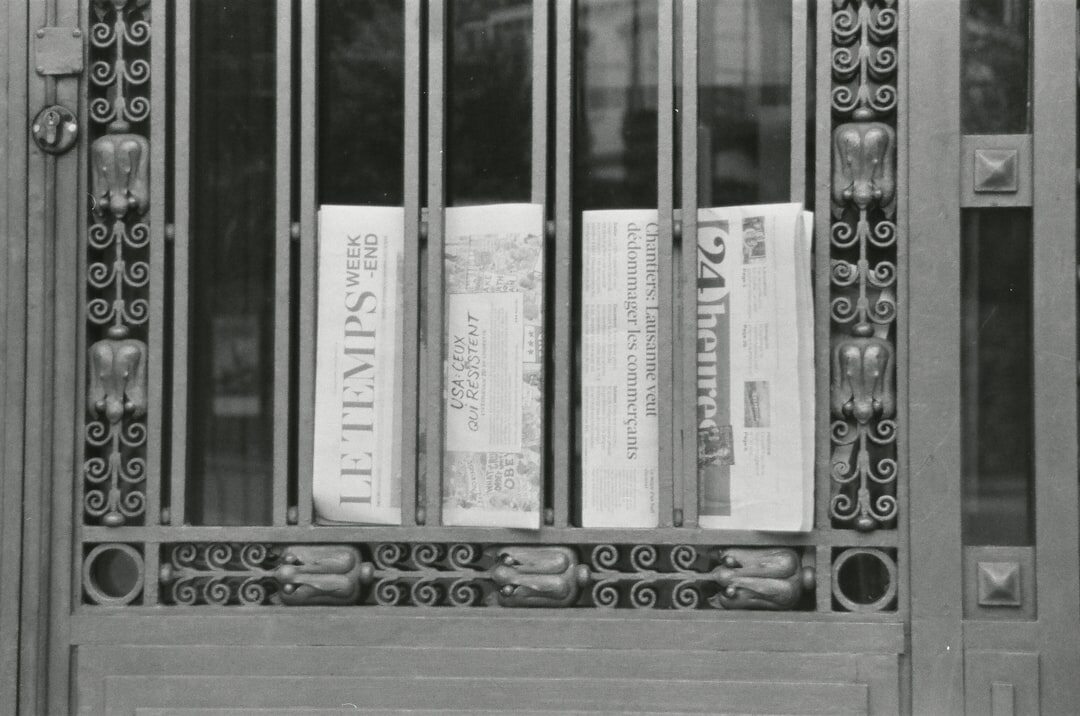 newspaper front page
